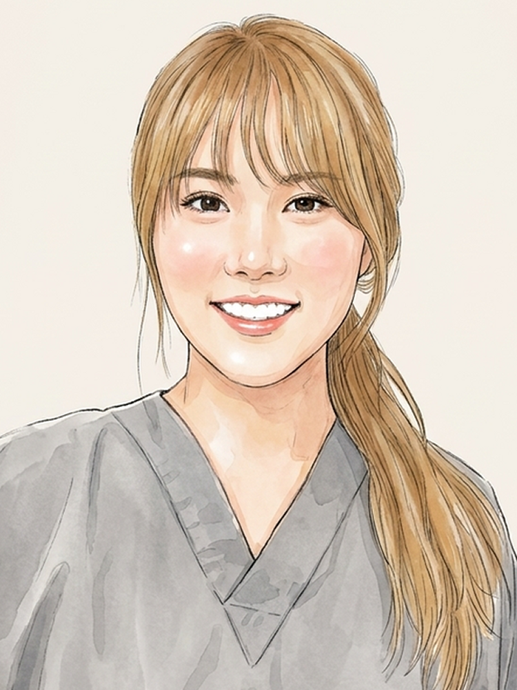 Illustrated portrait of Julia, International Consultation Team